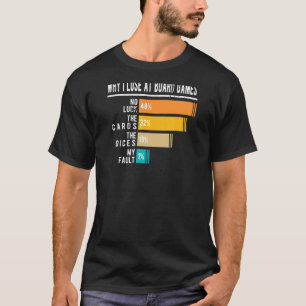 Verlust bei Brettspielen T-Shirt