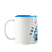 Verlust der Tasse in den Alpen