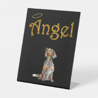 Verlust des Dackel-Schildes "Hund Angel"