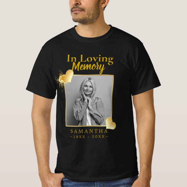 Verlust des Fotos Feiern zum T - Shirt des Lebens (Vorderseite)