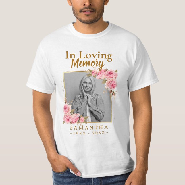 Verlust des Fotos im T - Shirt des liebenden Gedäc (Vorderseite)
