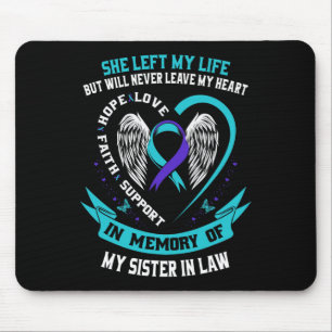 Verlust des Gedächtnisses meiner Schwester im Jura Mousepad