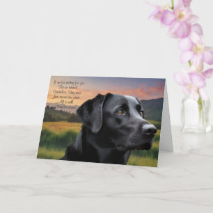 Verlust des Haustieres Hund (Schwarzer Labrador) - Karte