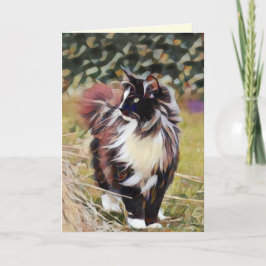 Verlust des Katzen-Marge Piercy Zitat Beileid Cust Karte
