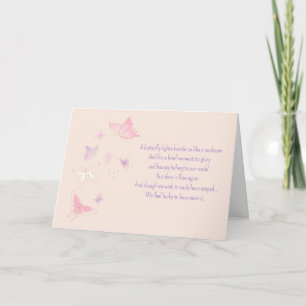 Verlust des Säuglings Girl Pink Butterflies Beilei