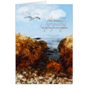 Verlust eines Partnerflugs im Beileid