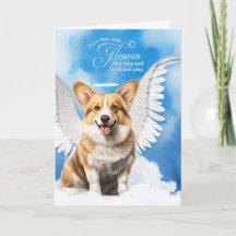Verlust eines Pembroke Welsh Corgi Dog Pet Beileid