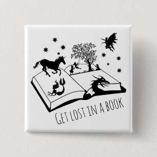 Verlust in einem Buch Button