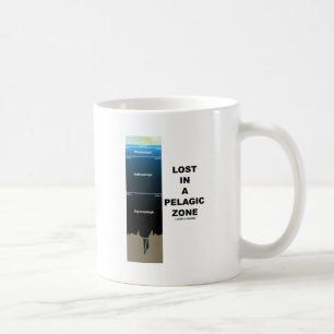 Verlust in einer pelagischen Zone (Spaß der Ozeano Kaffeetasse