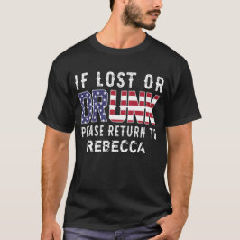 Verlust oder Betrunkenes Personalisiert T-Shirt