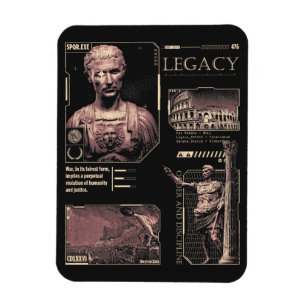 Vermächtnis - Brutalist Design Magnet