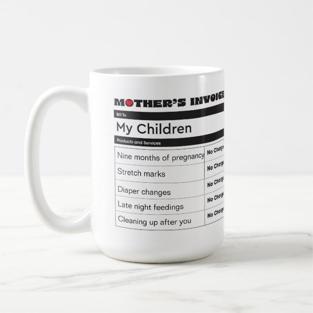 Vermächtnis der Liebe - Personalisiert mit Ihren F Kaffeetasse (Links)