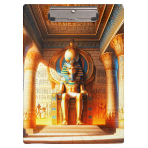 Vermächtnis der Pharaonen - 4D Anime Hieroglyphic Klemmbrett