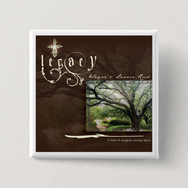 Vermächtnis-Knopf Button (Vorderseite)