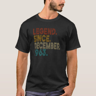 Vermächtnis seit Dezember 1963 60 Jahre alt 60. Ge T-Shirt