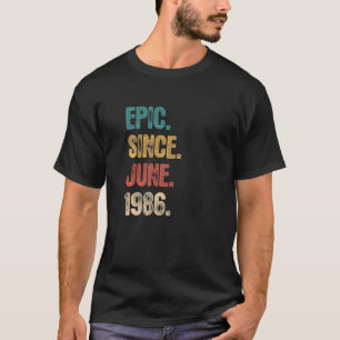 Vermächtnis seit Juni 1986 36 Jahre 36 Geburtstag T-Shirt