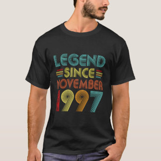 Vermächtnis seit November 1997 Geburt von Geburtst T-Shirt