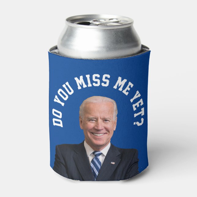 Vermagst du Joe Biden noch? Dosenkühler (Kanne Vorderseite)