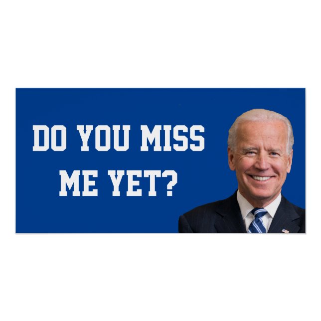 Vermagst du Joe Biden noch? Poster (Vorderseite)