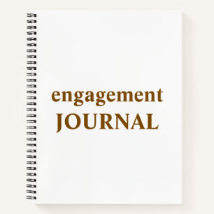 Vermählungsjournal und Erinnerungsbuch   Verlobung Notizbuch