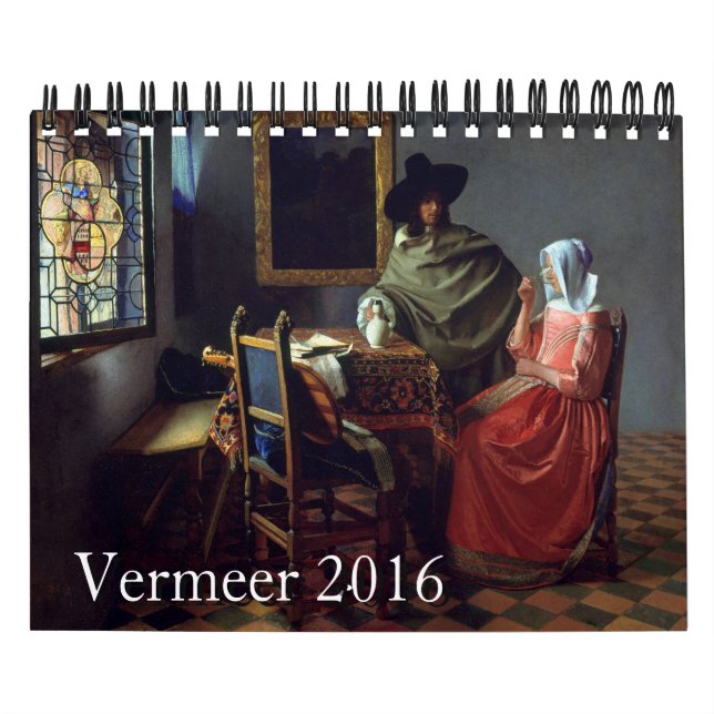 Vermeer 2016 klein kalender (Titelbild)
