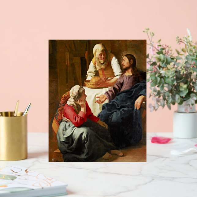 Vermeer - Christ dans la Maison de Martha et Marie (Mariage)