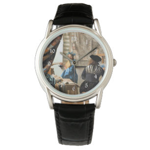 Vermeer - Die Kunst der Malerei Armbanduhr