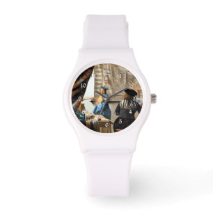 Vermeer - Die Kunst der Malerei Armbanduhr