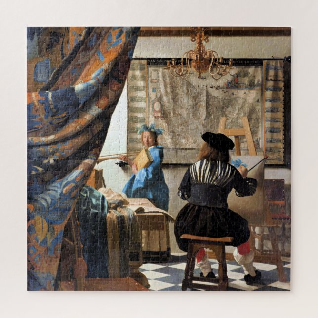 Vermeer - Die Kunst des Malens (Vertikal)