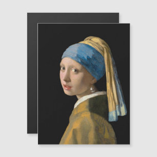 Vermeer - Fille avec une carte magnétique à perle