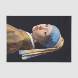 Vermeer Girl mit Perlenohrring Seidenpapier