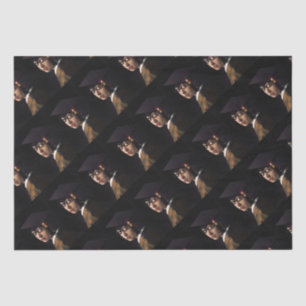Vermeer's Girl Glasses Abschluss Seidenpapier