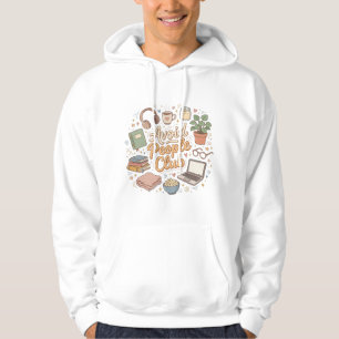 Vermeide Menschen Club Cozy Introvert Vibes Hoodie