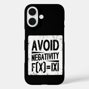 Vermeiden Sie Negativität Absoluter Wert Gleichung iPhone 16 Hülle