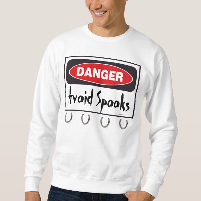 Vermeiden von Spooks Sweatshirt (Vorderseite)
