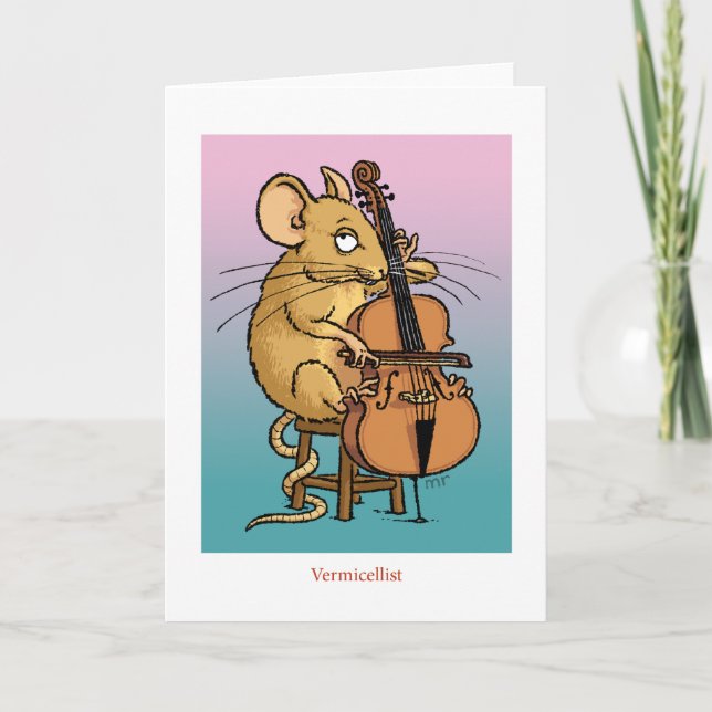 Vermicellistische Karte (Vorderseite)