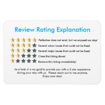 Vermietung von fünf Sternen Magnet