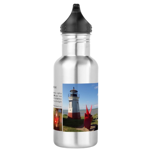 Vermilion Lighthouse Wasserflasche (Rechts)