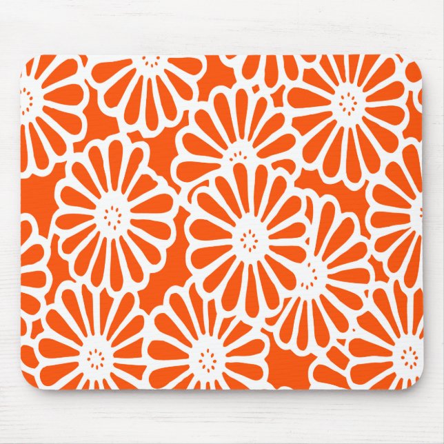 Vermillion Asian Moods Floral Mousepad (Vorne)