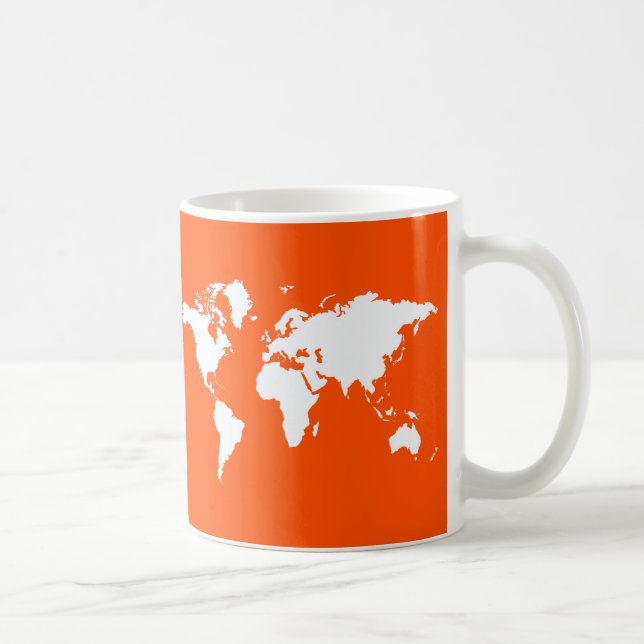 Vermillion Elegante World Kaffeetasse (Rechts)