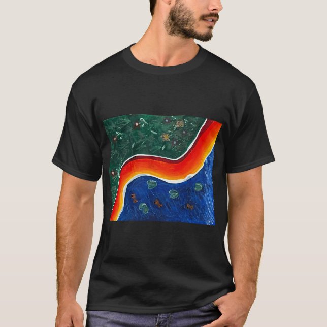 Vermillion Gewässer T-Shirt (Vorderseite)