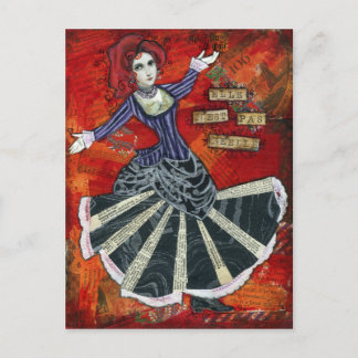 Vermillion Postcard Postkarte