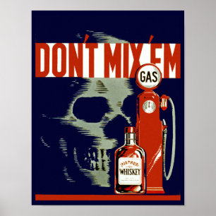 Vermische sie nicht poster