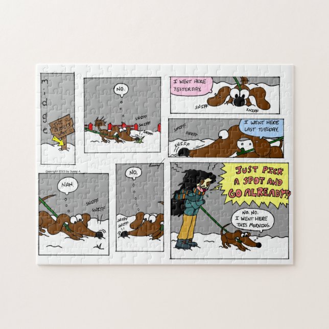 Vermischen Sie das perfekte Spot-Puzzle (Horizontal)