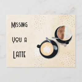 Vermisse Dich Sehr Postkarte