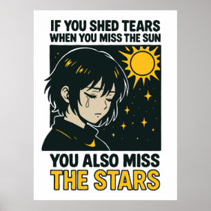 Vermisse die Sterne Poster