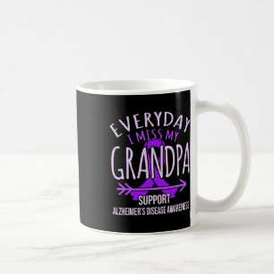 Vermisse meinen Opa Heimerheimers Krankheitsbewuss Kaffeetasse