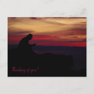 vermissen postkarte