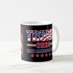 Vermissen Sie mich schon Trump 2024 Kaffeetasse