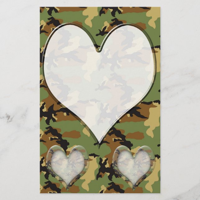 Vermisst Briefpapier (Vorderseite)